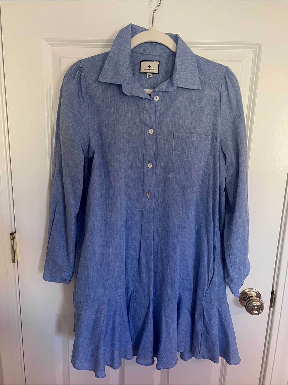 Tuckernuck Chambray Callahan Shirt Dress